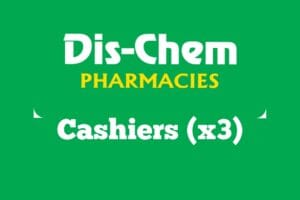 Dis-Chem cashier job vacancy