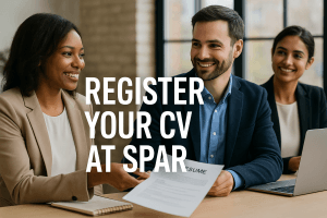 Register your CV SPAR