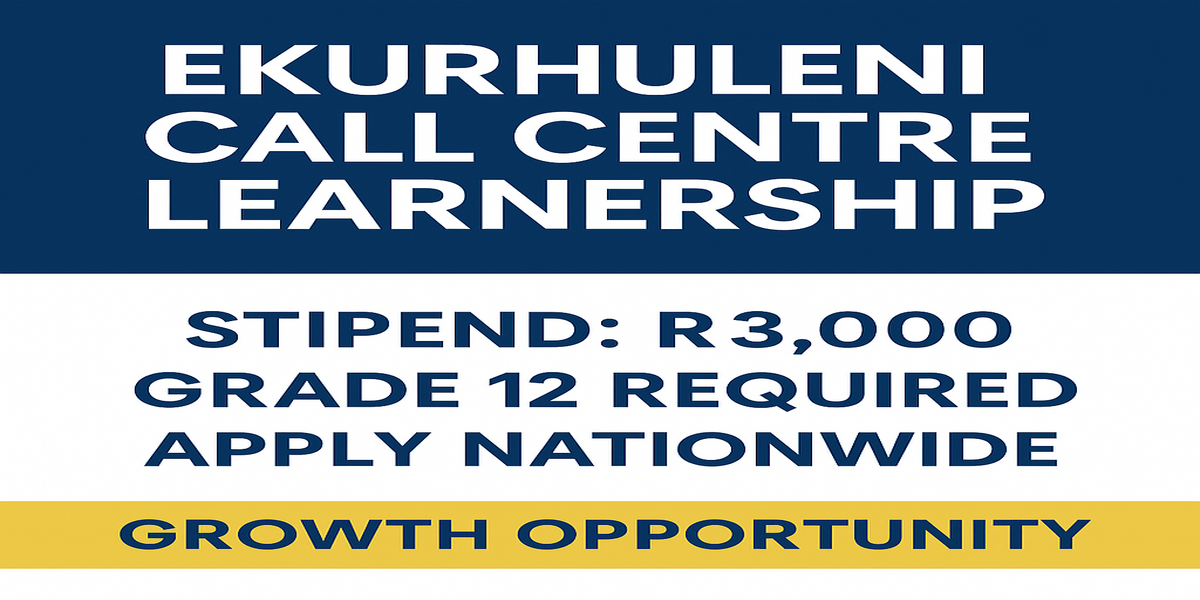 Ekurhuleni call centre learnership