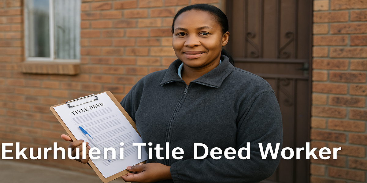 Ekurhuleni Title Deed Worker